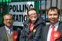 Polling Day, 6th May 2010. Labour candidates for Weavers Ward which takes in Columbia Road and Brick Lane in the east end of London.