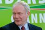 Martin McGuinness, Deputy First Minister for the Northern Ireland Assembly, at the launch of the Sinn Fein Manifesto
